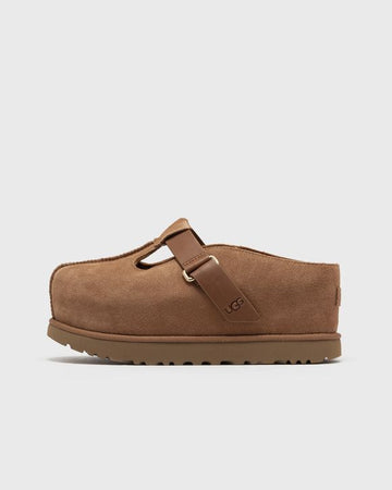 UGG WOMEN GOLDENSTAR HI CLOG CHESTNUT