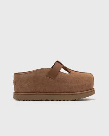 UGG WOMEN GOLDENSTAR HI CLOG CHESTNUT
