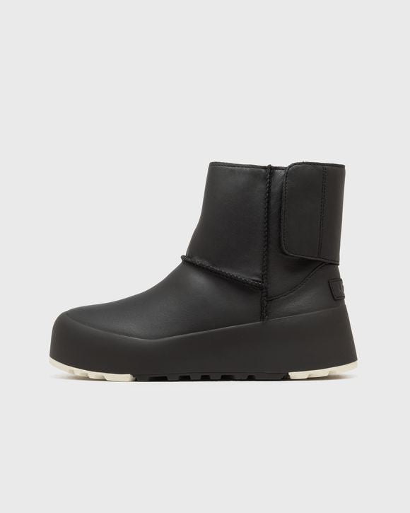 UGG WMNS CLASSIC STREETSCAPE LTHR BLACK JASMINE