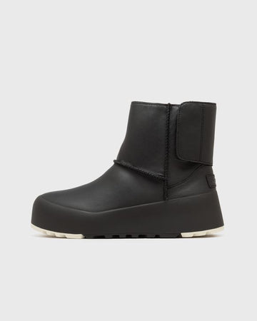 UGG WMNS CLASSIC STREETSCAPE LTHR BLACK JASMINE