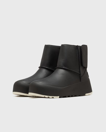 UGG WMNS CLASSIC STREETSCAPE LTHR BLACK JASMINE