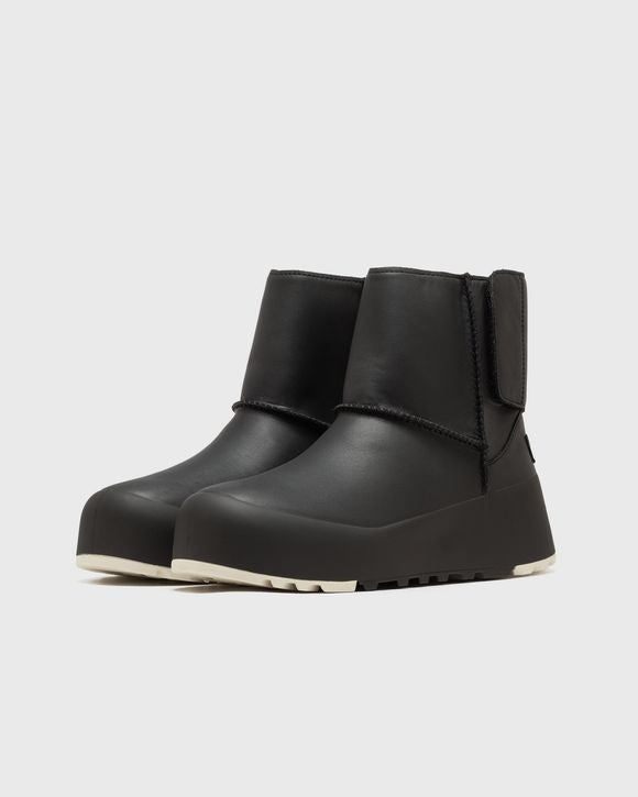 UGG WMNS CLASSIC STREETSCAPE LTHR BLACK JASMINE