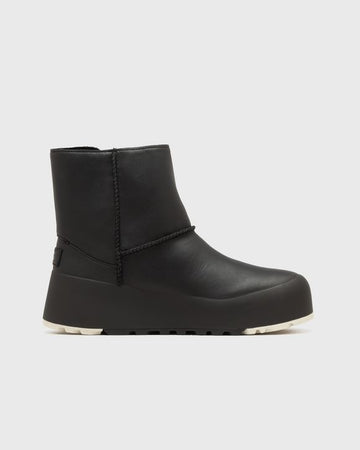 UGG WMNS CLASSIC STREETSCAPE LTHR BLACK JASMINE