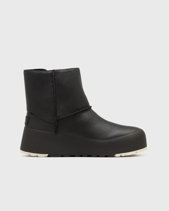 UGG WMNS CLASSIC STREETSCAPE LTHR BLACK JASMINE