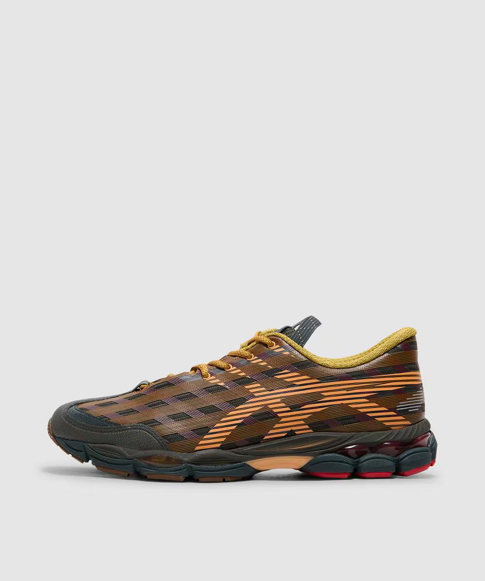 ASICS US8-S GEL-SJ33 BLACK COFFEE/ORANGE LILY