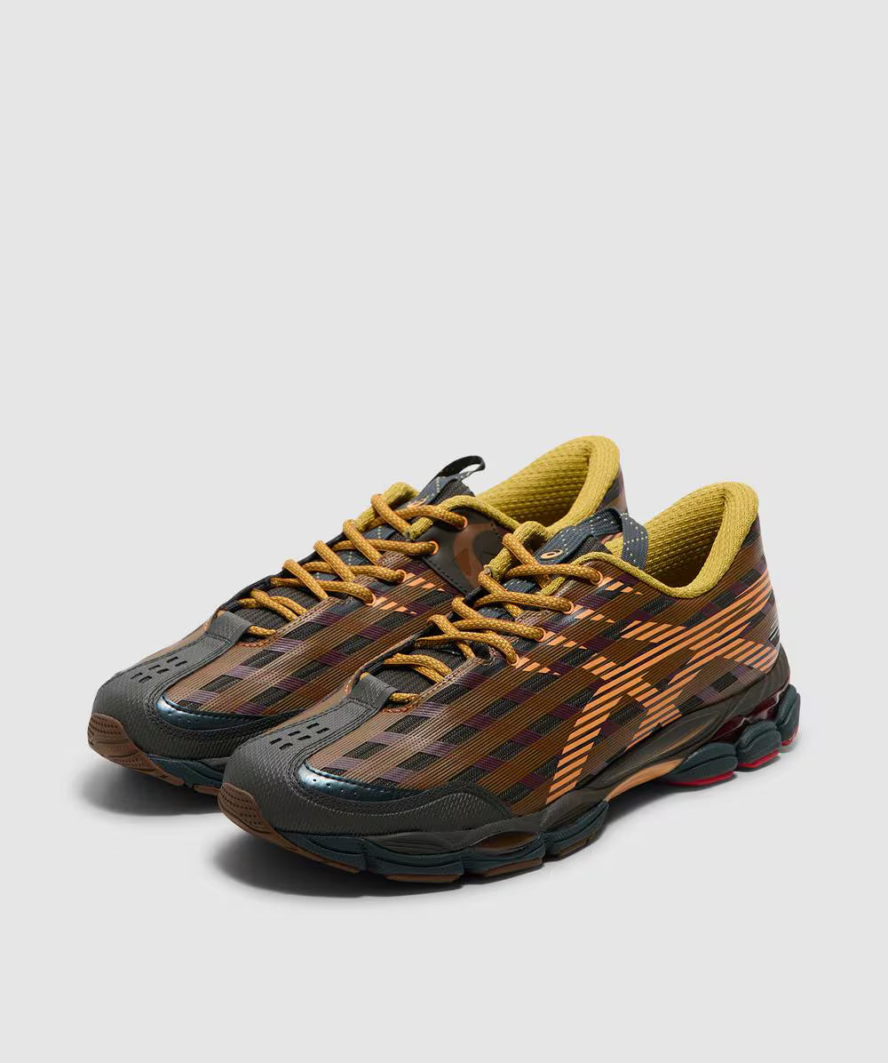 ASICS US8-S GEL-SJ33 BLACK COFFEE/ORANGE LILY