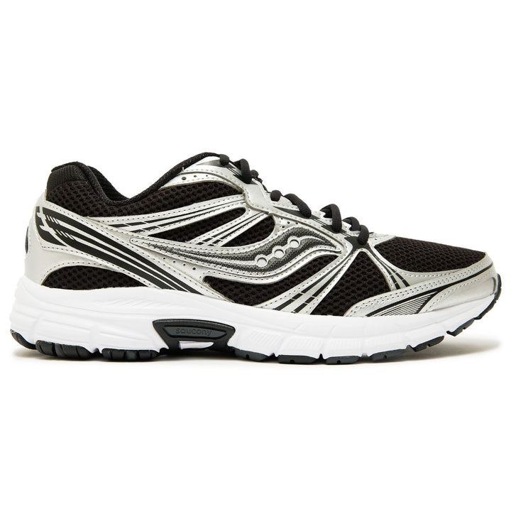 SAUCONY GRID LEGACY SILVER BLACK