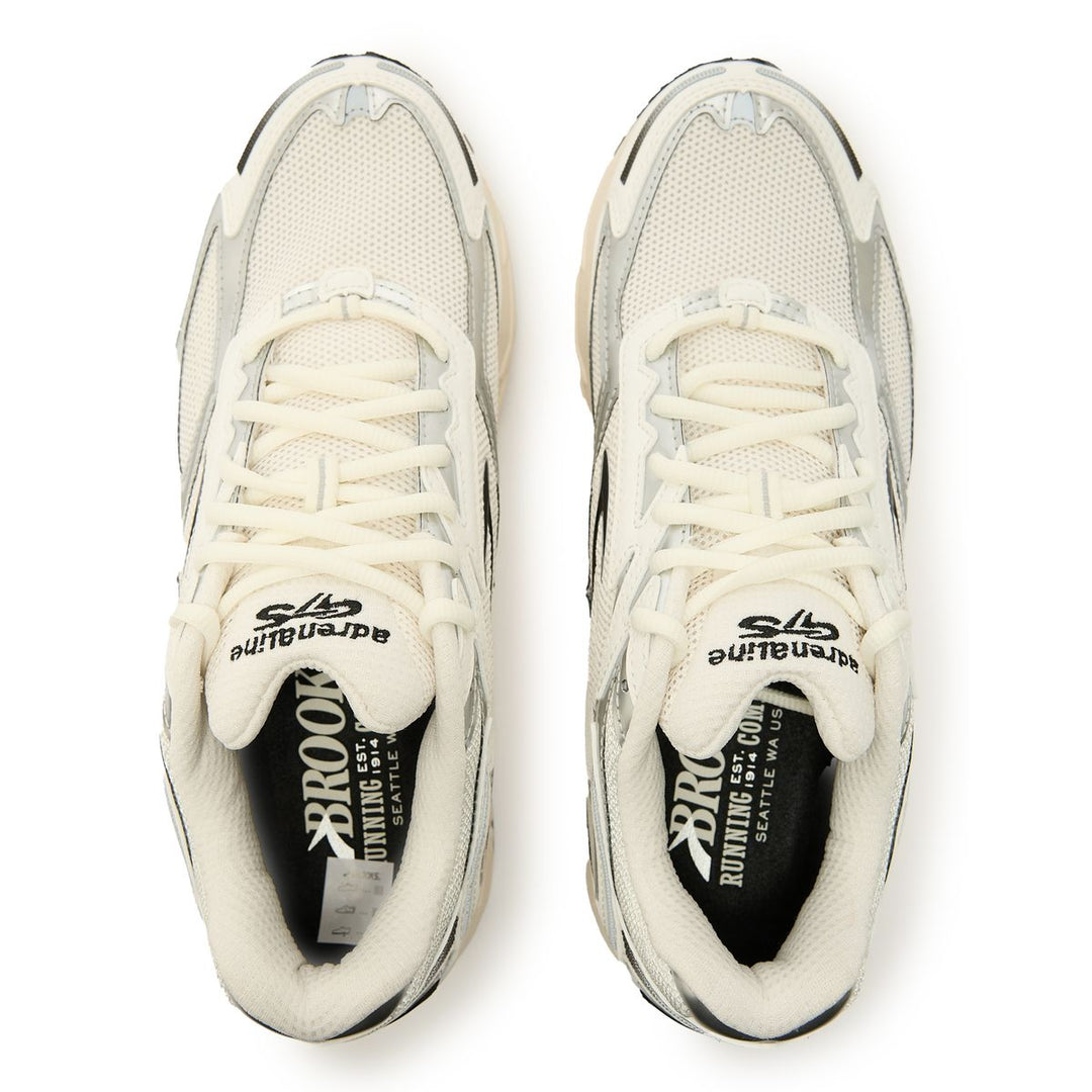 BROOKS ADRENALINE GTS 4 COCONUT MILK SILVER