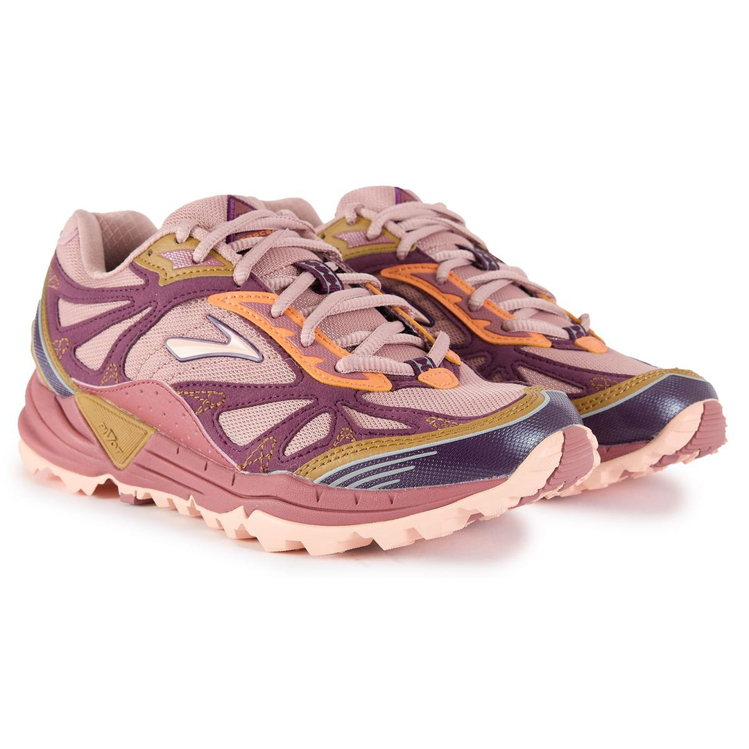BROOKS CASCADIA 1 WOODROSE ROGUE PICKLED BEET