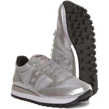 SAUCONY JAZZ ORIGINAL SILVER FOR SILVER — Stock