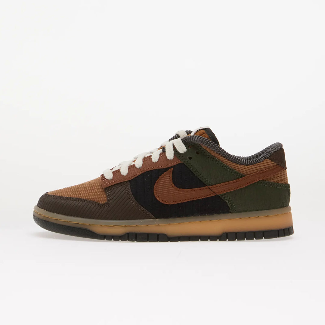 NIKE DUNK LOW RETRO PREMIUM LT BRITISH TAN/ CINNAMON-CARGO KHAKI