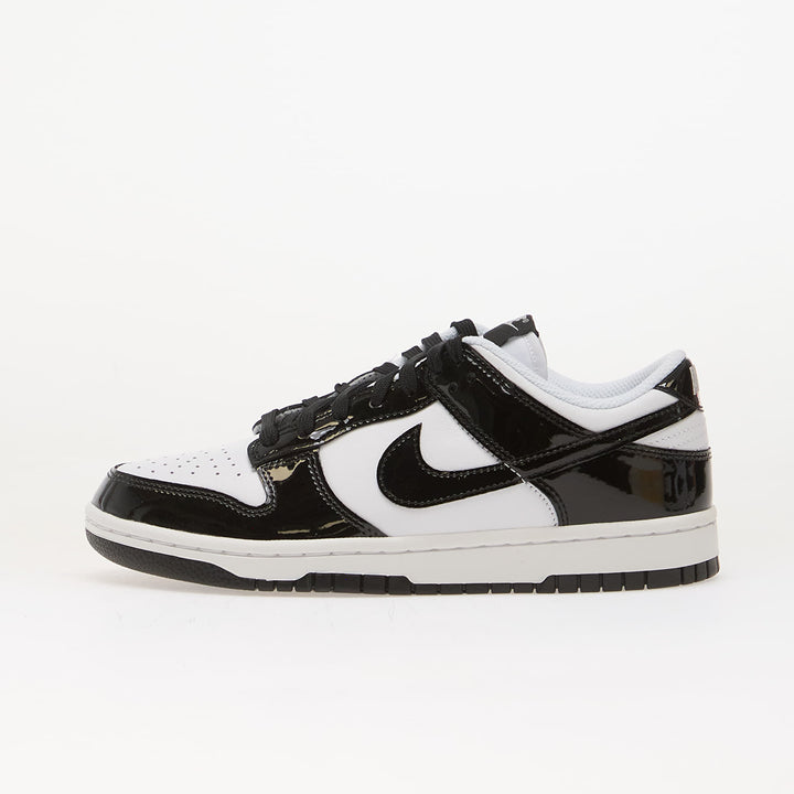 NIKE DUNK LOW SE WHITE/ BLACK-WHITE-METALLIC SILVER