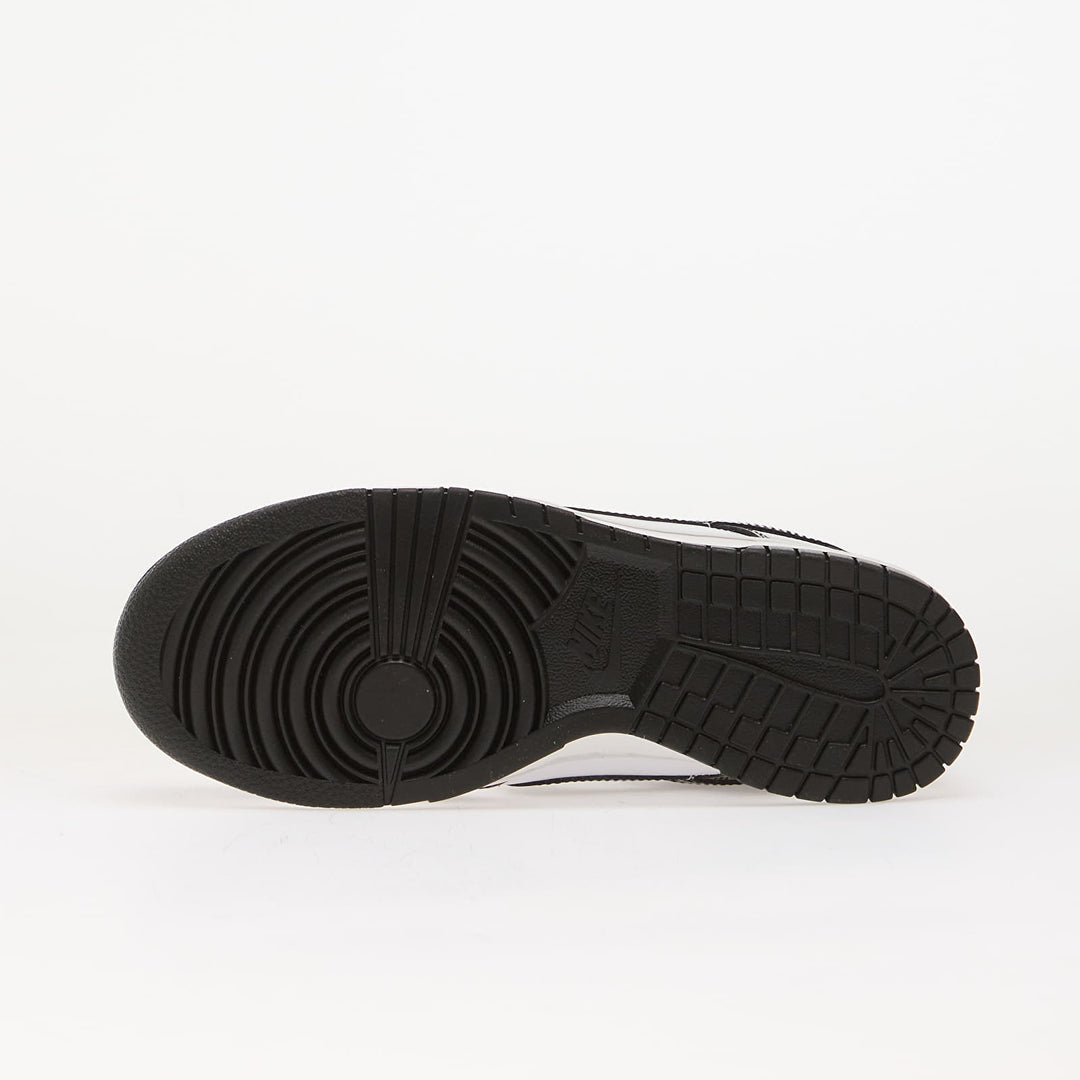 NIKE DUNK LOW SE WHITE/ BLACK-WHITE-METALLIC SILVER