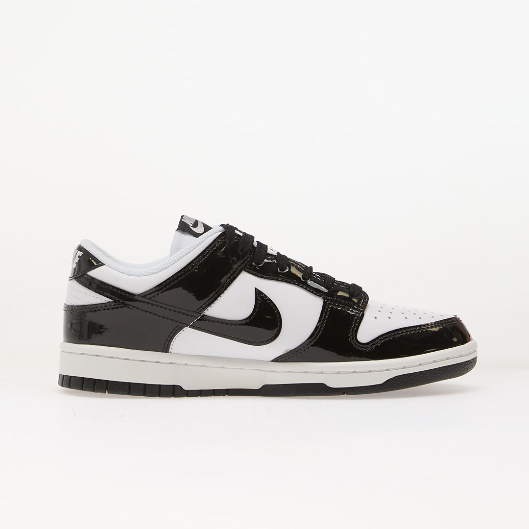 NIKE DUNK LOW SE WHITE/ BLACK-WHITE-METALLIC SILVER