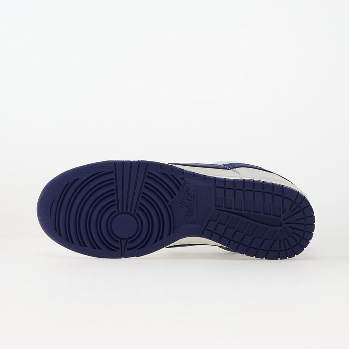 NIKE DUNK LOW RETRO SUMMIT WHITE/ DEEP ROYAL BLUE