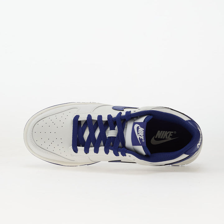 NIKE DUNK LOW RETRO SUMMIT WHITE/ DEEP ROYAL BLUE
