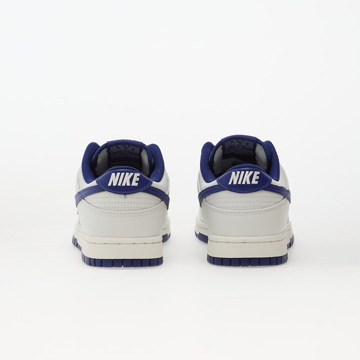 NIKE DUNK LOW RETRO SUMMIT WHITE/ DEEP ROYAL BLUE