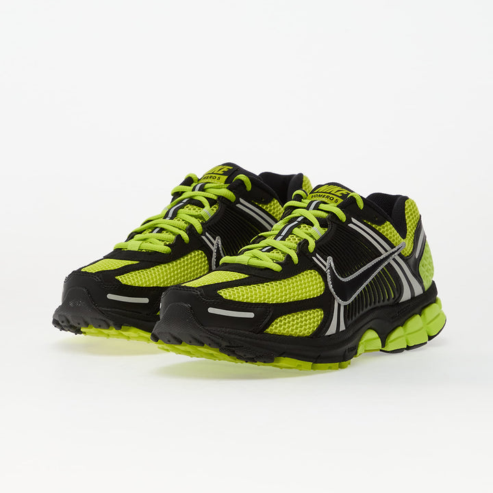 NIKE ZOOM VOMERO 5 BLACK/ CYBER-MTLC PLATINUM-BRIGHT CACTUS