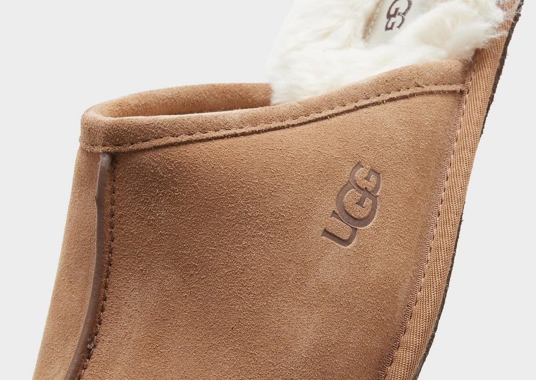 UGG SCUFF SLIPPERS CHESTNUT