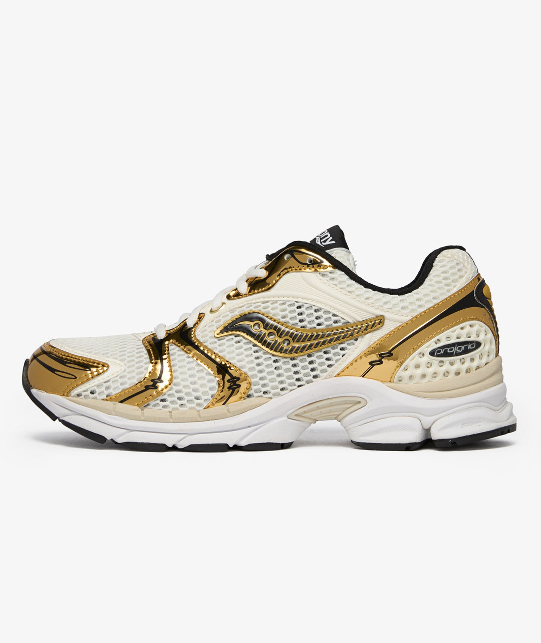 SAUCONY PROGRID TRIUMPH 4 EGRET BLACK