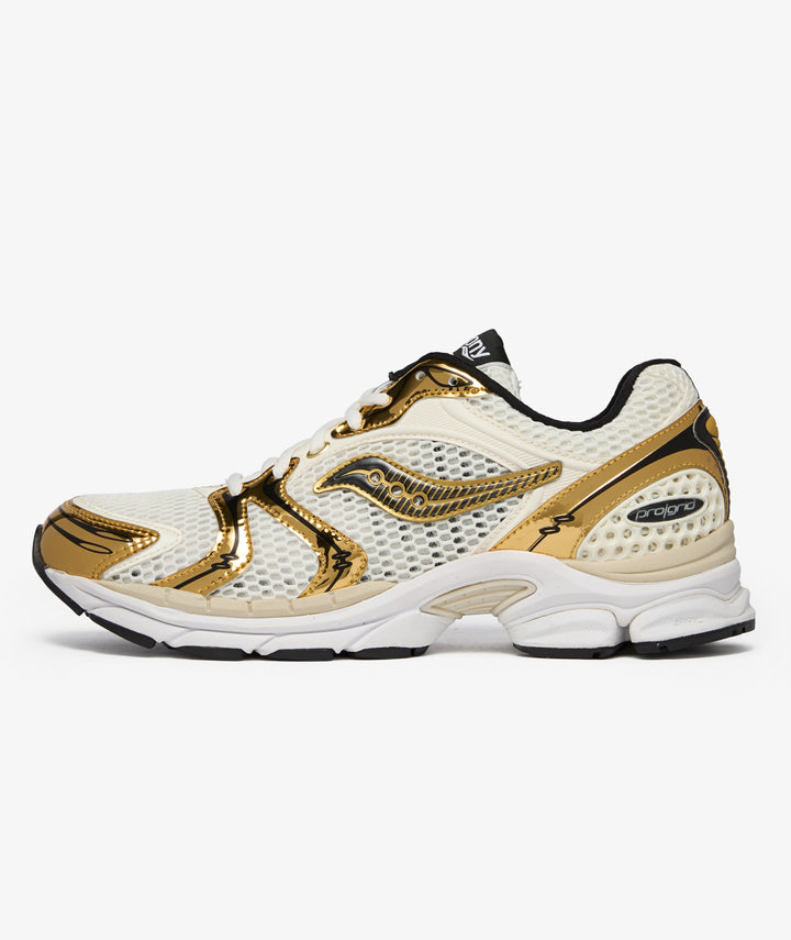 SAUCONY PROGRID TRIUMPH 4 EGRET BLACK