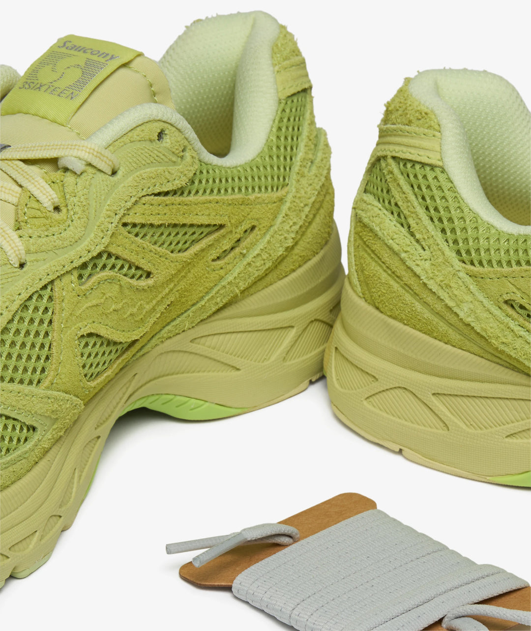 SAUCONY PROGRID GUIDE 7 X 3SIXTEEN NEON GREEN