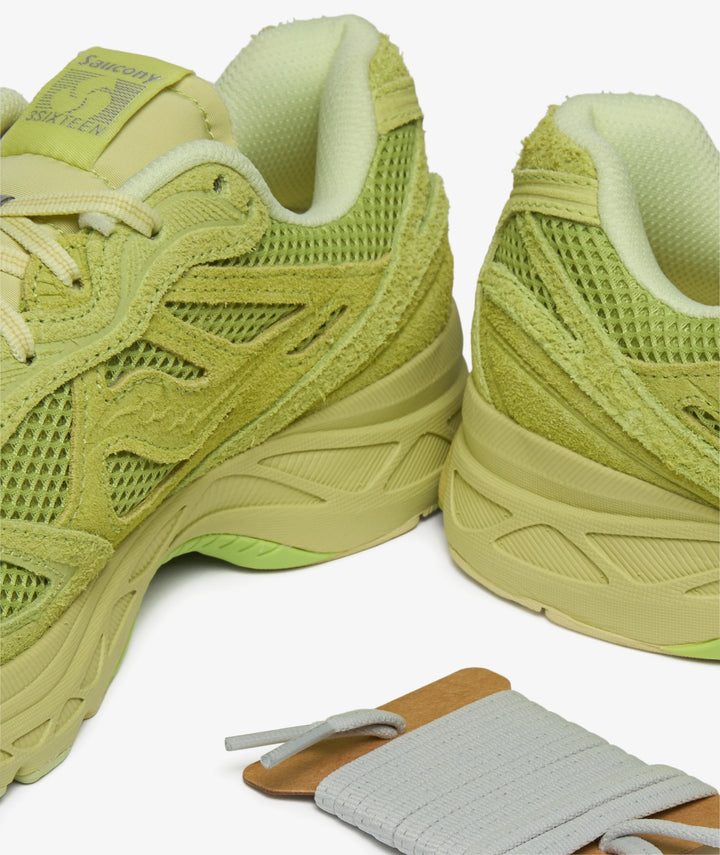 SAUCONY PROGRID GUIDE 7 X 3SIXTEEN NEON GREEN