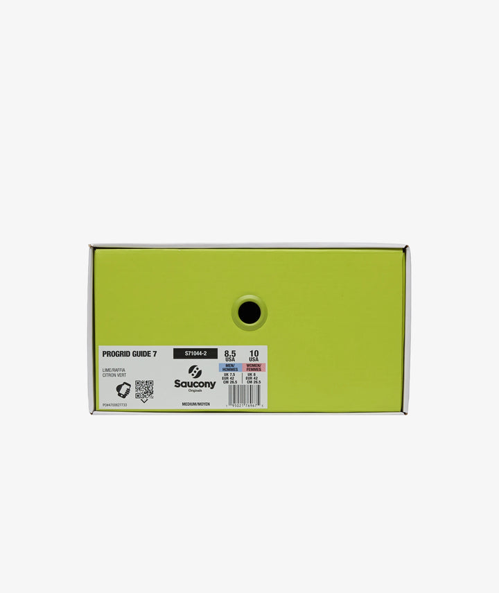 SAUCONY PROGRID GUIDE 7 X 3SIXTEEN NEON GREEN