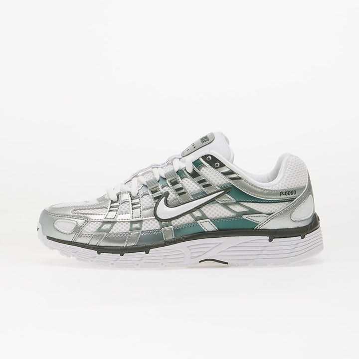NIKE P-6000 WHITE/ WHITE-MICA GREEN-CAMO GREEN
