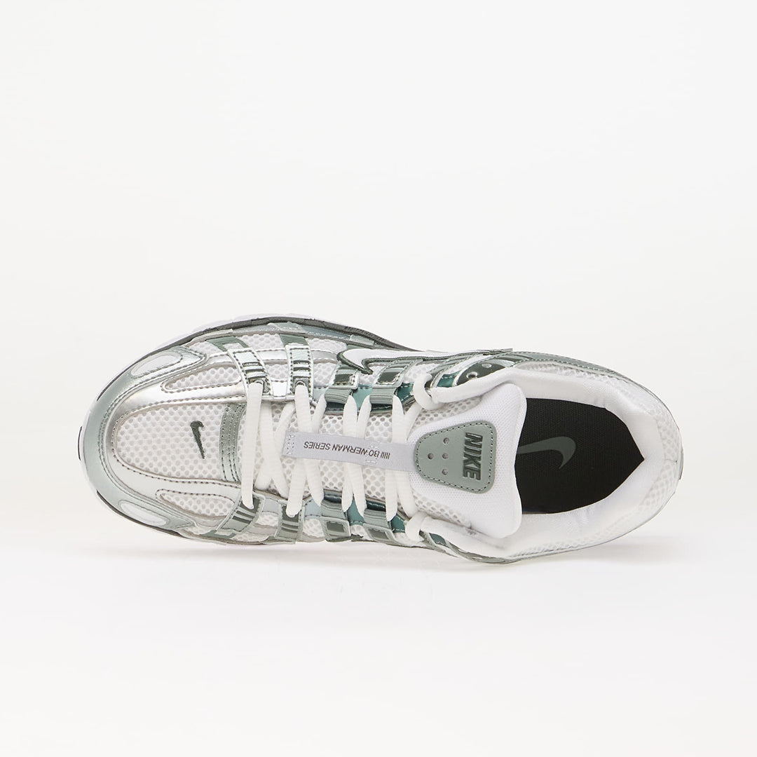 NIKE P-6000 WHITE/ WHITE-MICA GREEN-CAMO GREEN