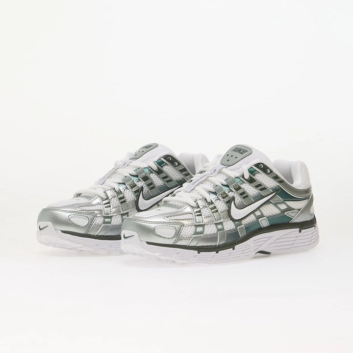 NIKE P-6000 WHITE/ WHITE-MICA GREEN-CAMO GREEN