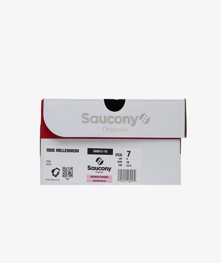 SAUCONY RIDE MILLENNIUM DUSTY PINK