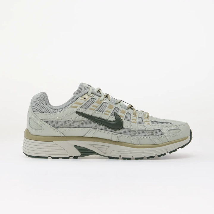 NIKE P-6000 LIGHT PUMICE/ CAMO GREEN-LIGHT SILVER