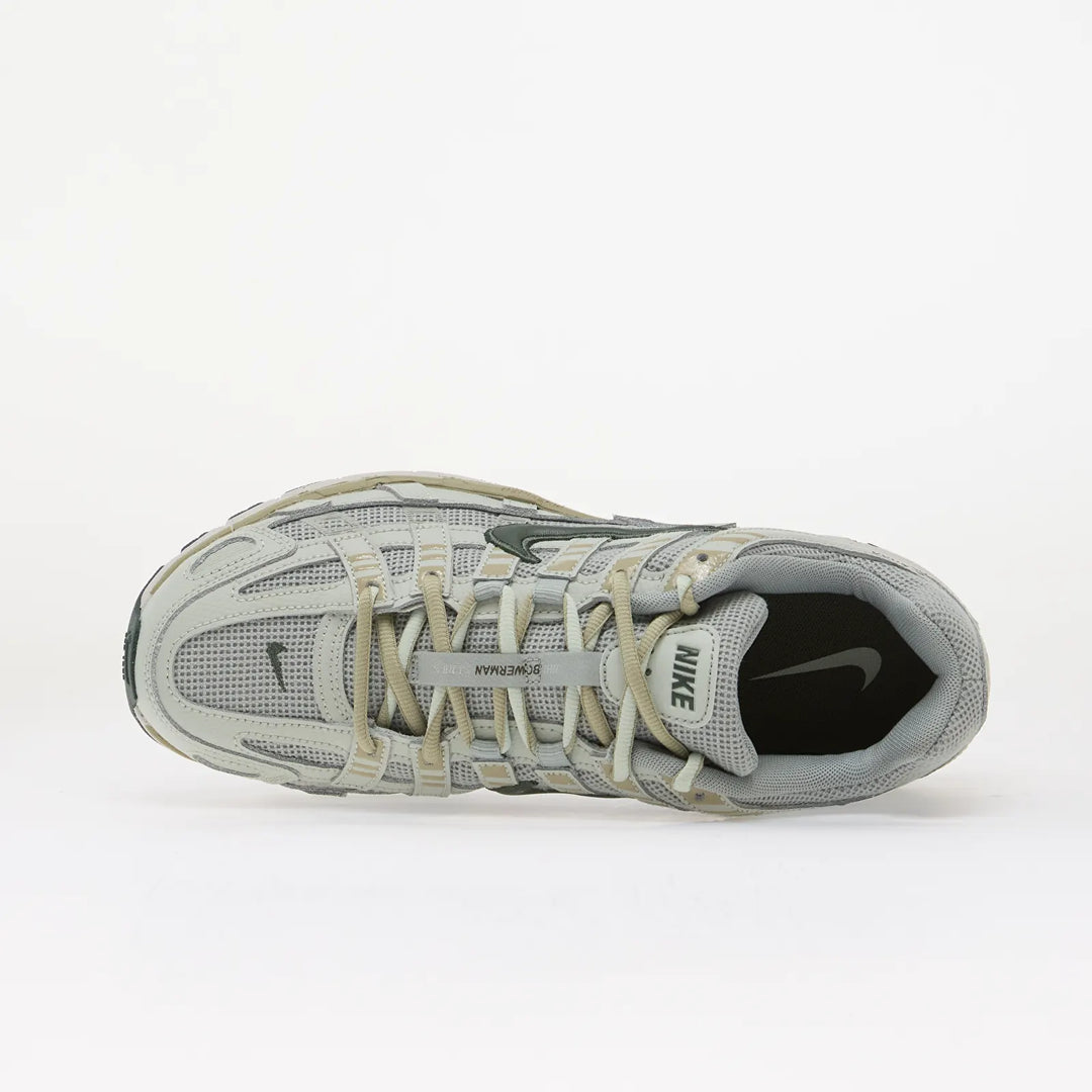 NIKE P-6000 LIGHT PUMICE/ CAMO GREEN-LIGHT SILVER