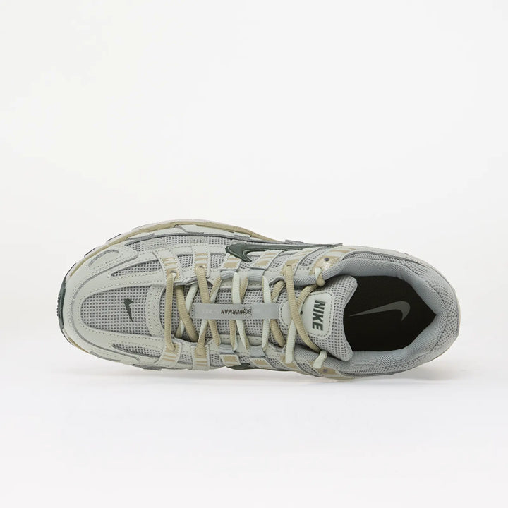 NIKE P-6000 LIGHT PUMICE/ CAMO GREEN-LIGHT SILVER
