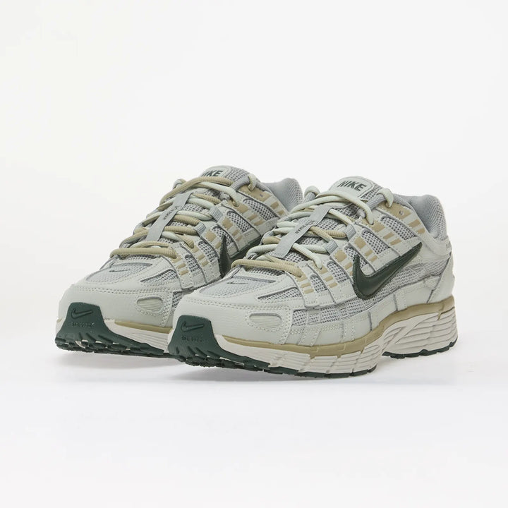 NIKE P-6000 LIGHT PUMICE/ CAMO GREEN-LIGHT SILVER
