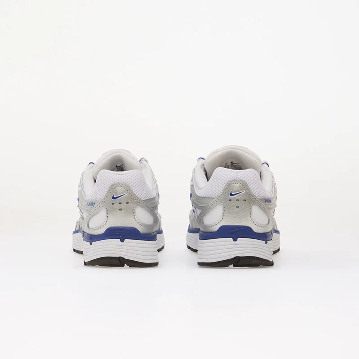 NIKE P-6000 WHITE/ METALLIC SILVER-OLD ROYAL-BLACK