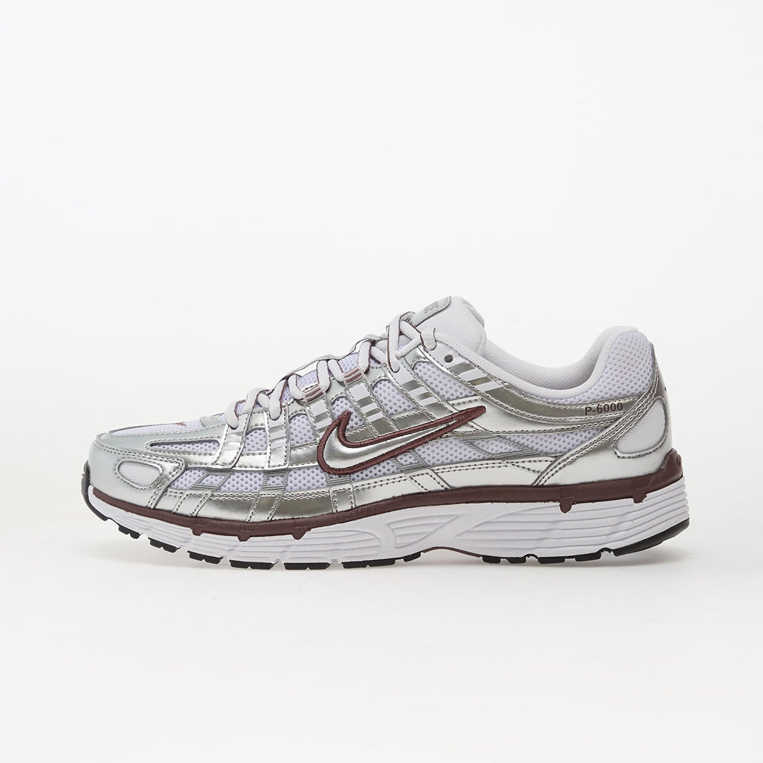 NIKE W P-6000 WHITE/ TATTOO-METALLIC SILVER-BLACK