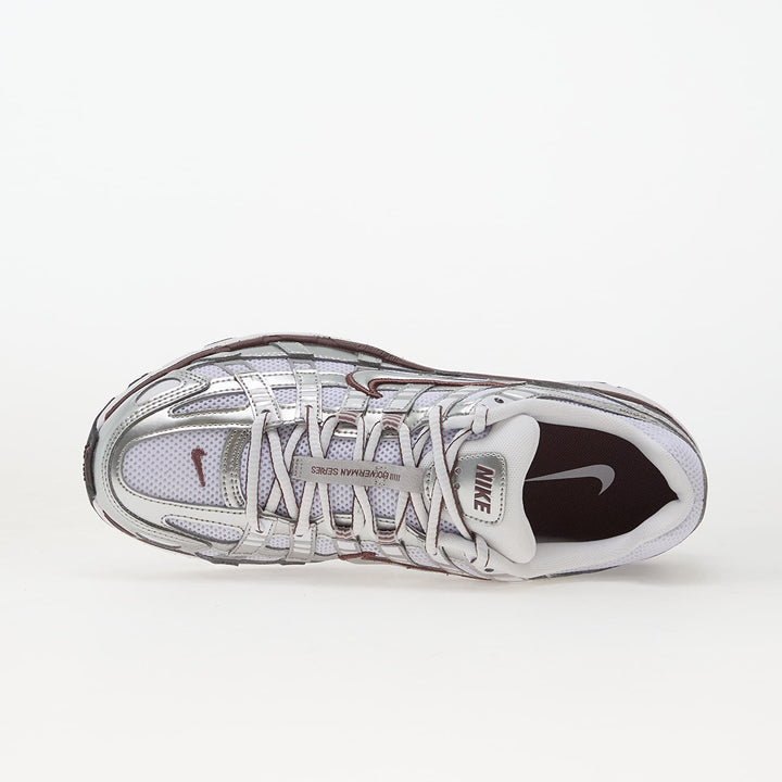 NIKE W P-6000 WHITE/ TATTOO-METALLIC SILVER-BLACK
