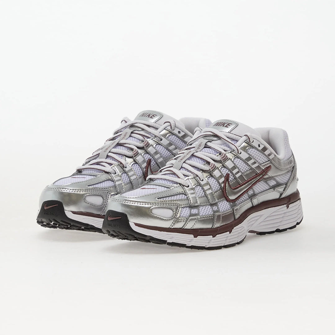 NIKE W P-6000 WHITE/ TATTOO-METALLIC SILVER-BLACK