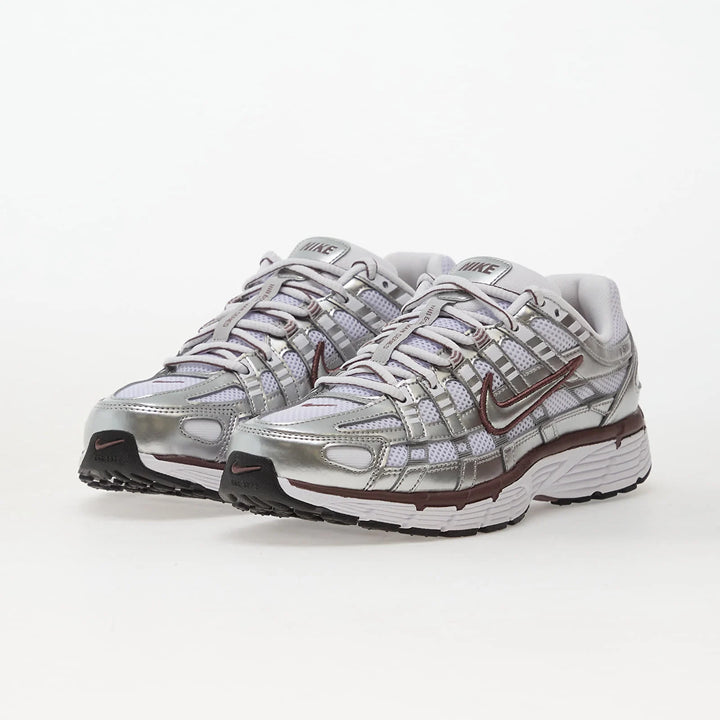 NIKE W P-6000 WHITE/ TATTOO-METALLIC SILVER-BLACK