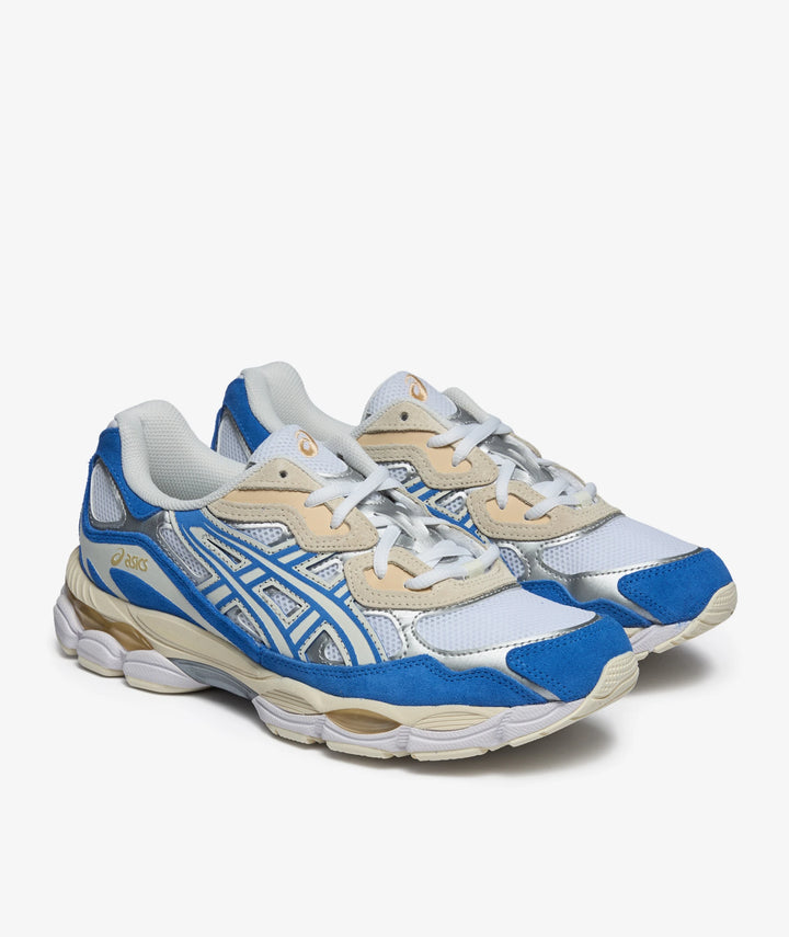 ASICS GEL-NYC WHITE BLUE COAST WHITE BLUE