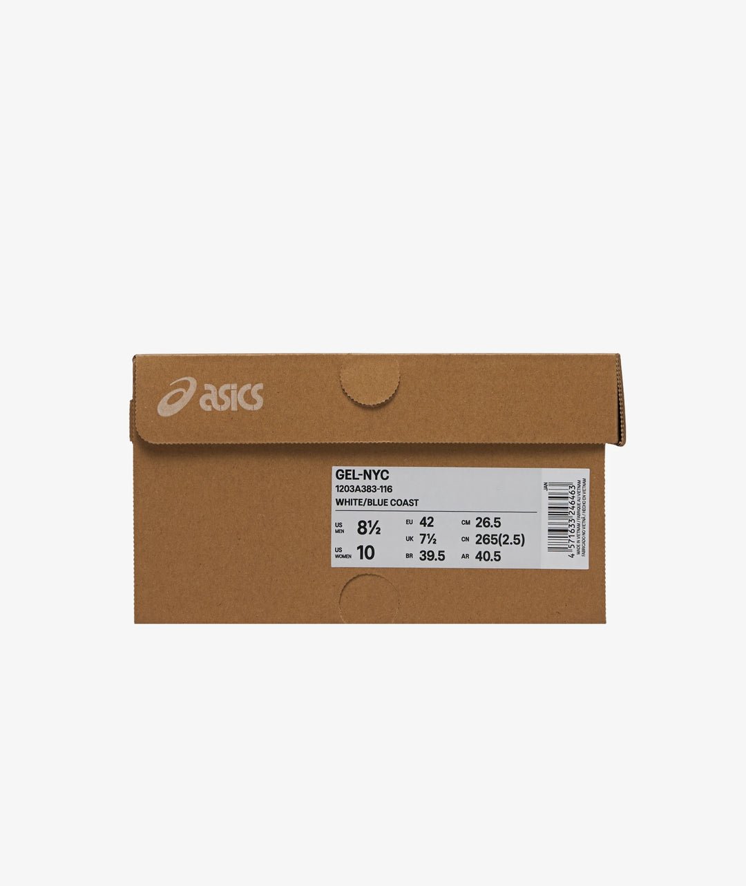 ASICS GEL-NYC WHITE BLUE COAST WHITE BLUE