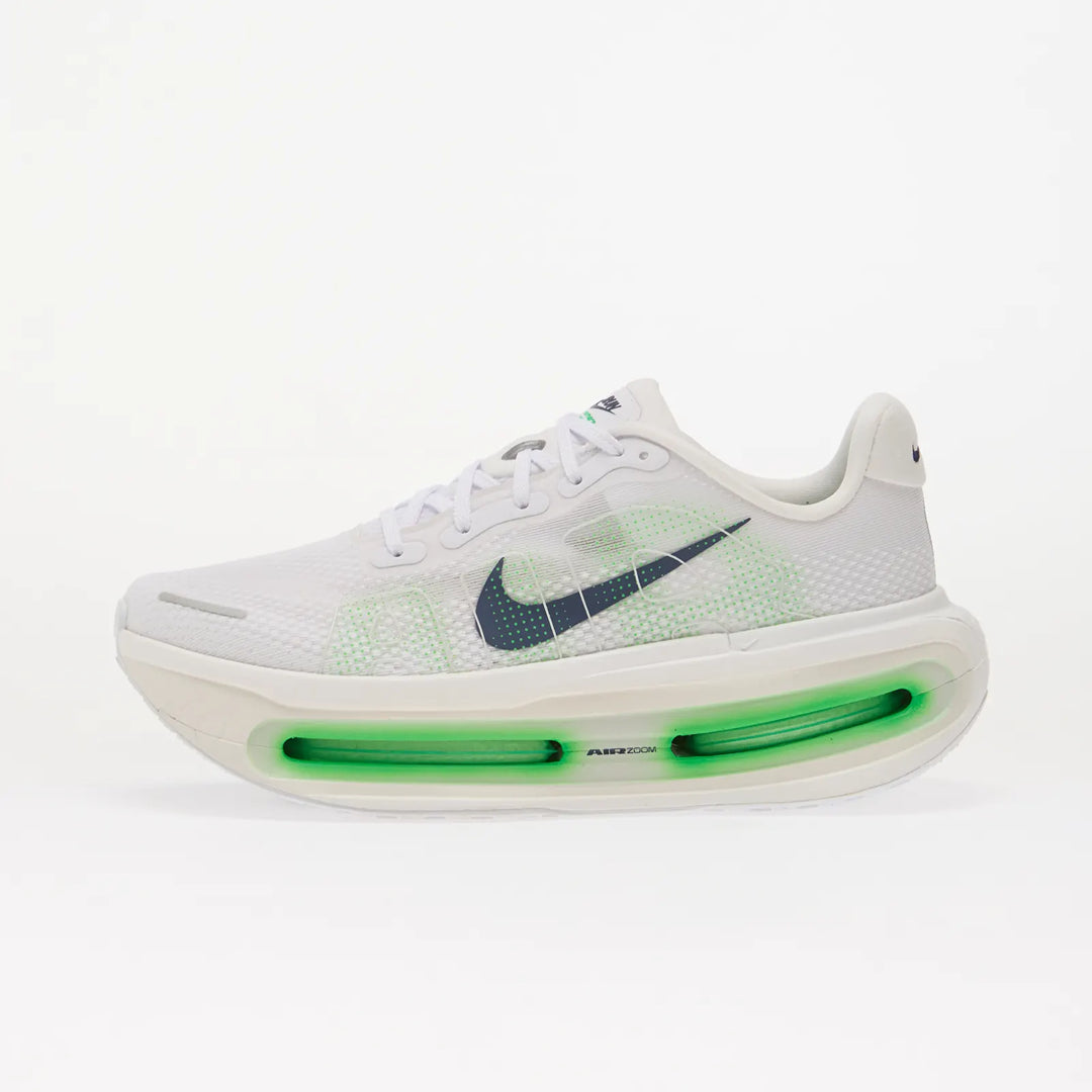 NIKE VOMERO PREMIUM WHITE/ MIDNIGHT NAVY-GREEN SPARK