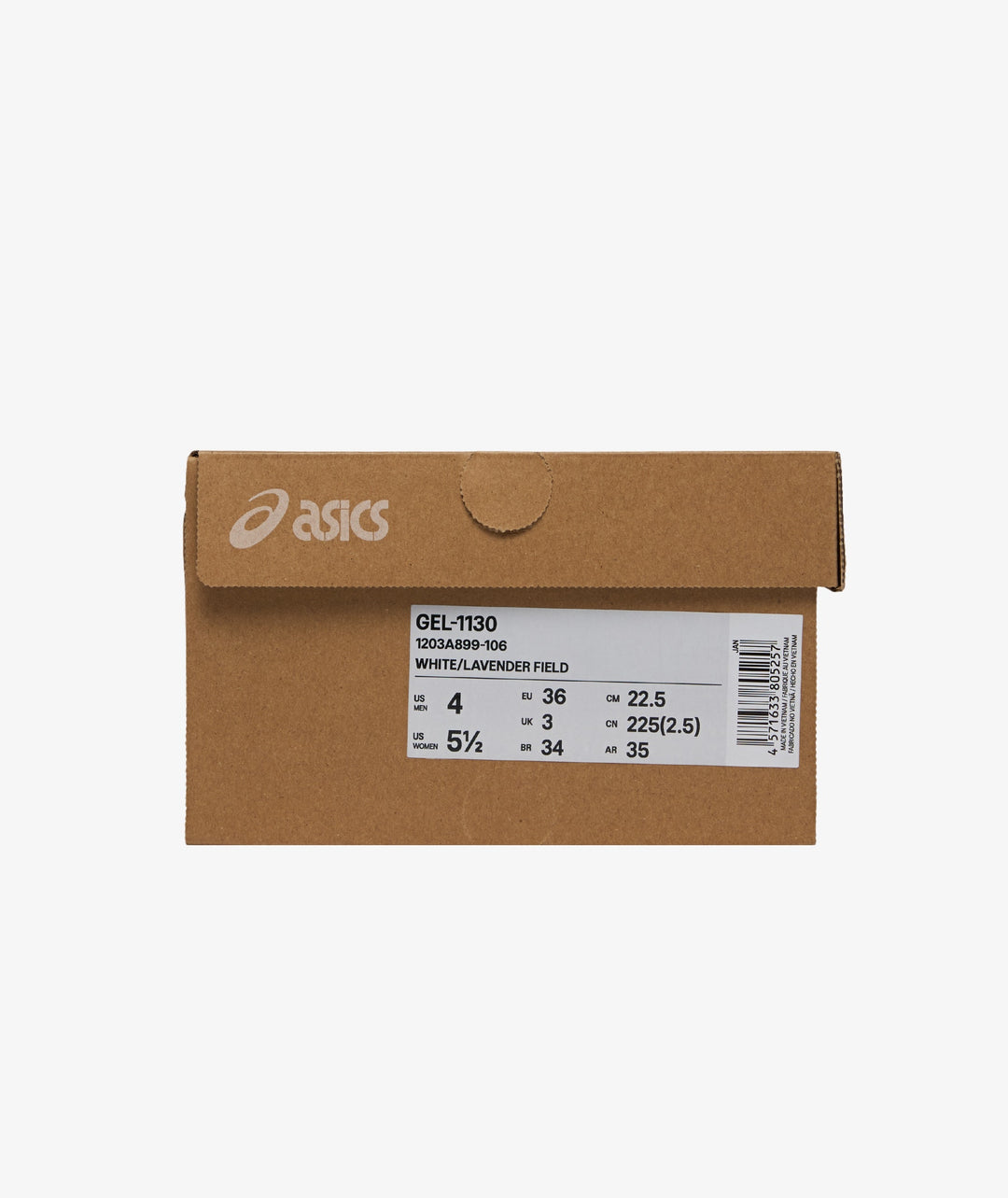 ASICS GEL-1130 WHITE LAVENDER FIELD WHITE
