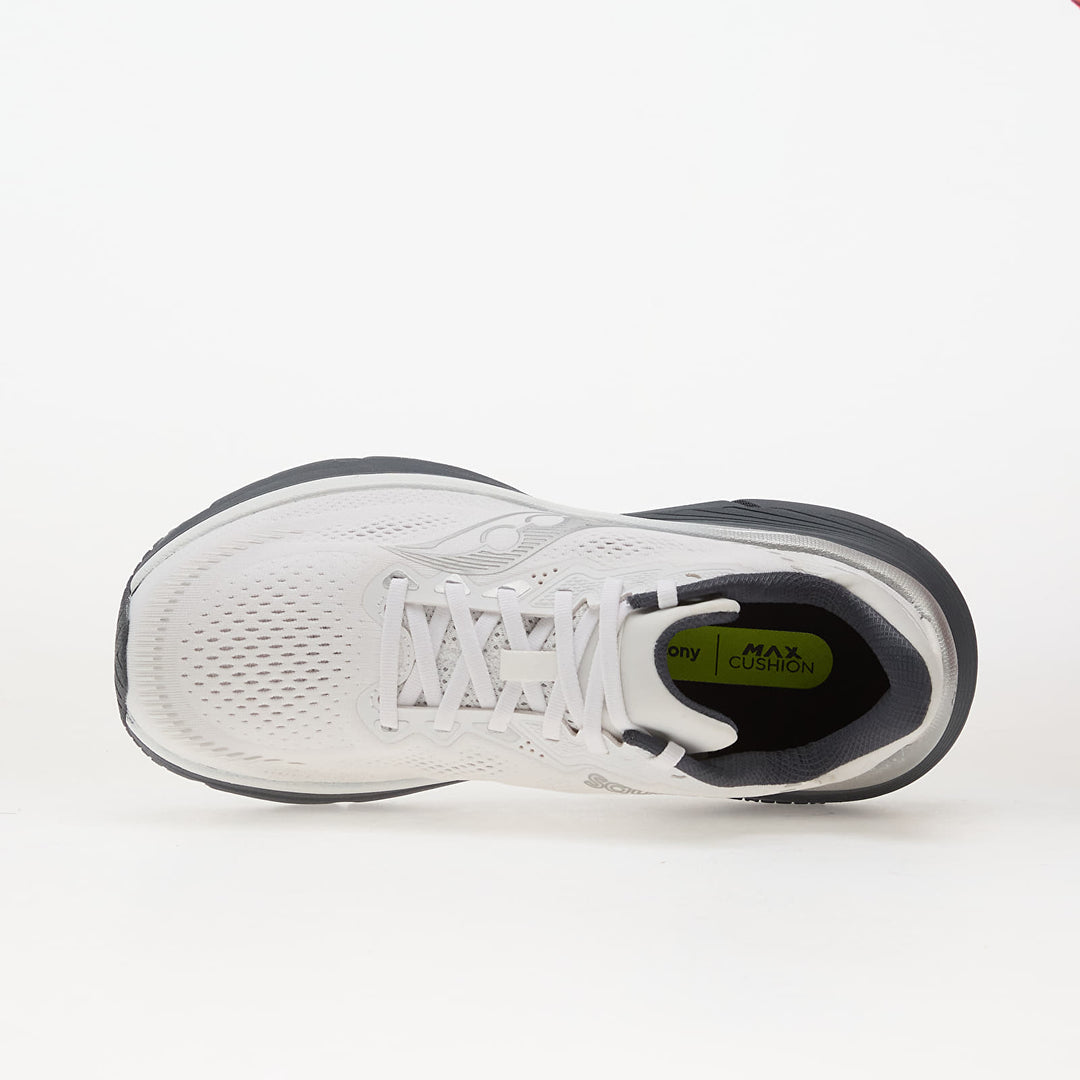 SAUCONY GUIDE 19 WHITE/ SHADOW