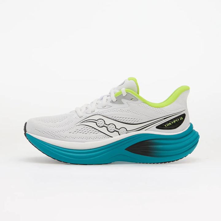 SAUCONY TRIUMPH 24 WHITE/ TRANQUIL