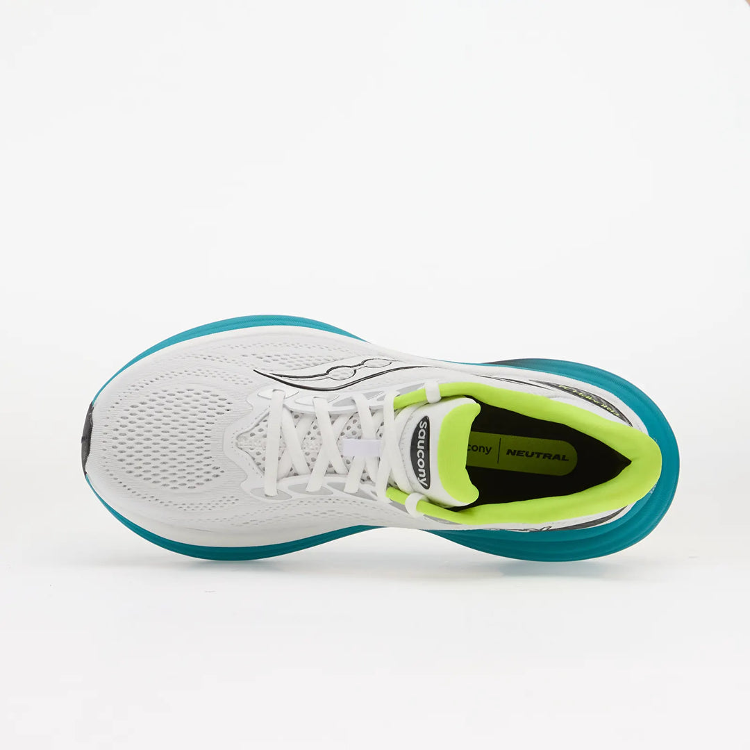 SAUCONY TRIUMPH 24 WHITE/ TRANQUIL