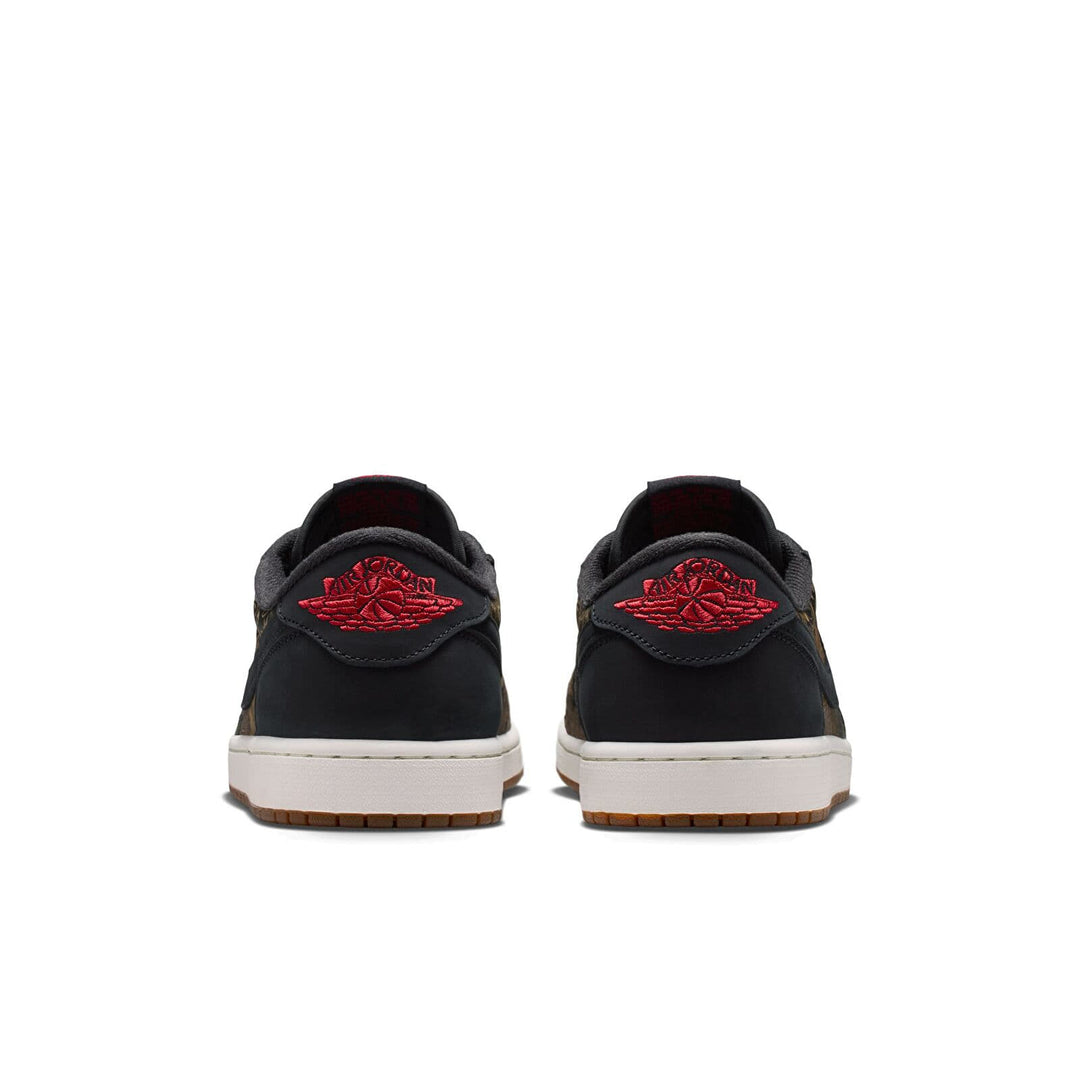 AIR JORDAN 1 LOW OG "LASER" BLACK/ VARSITY RED/ SUMMIT WHITE