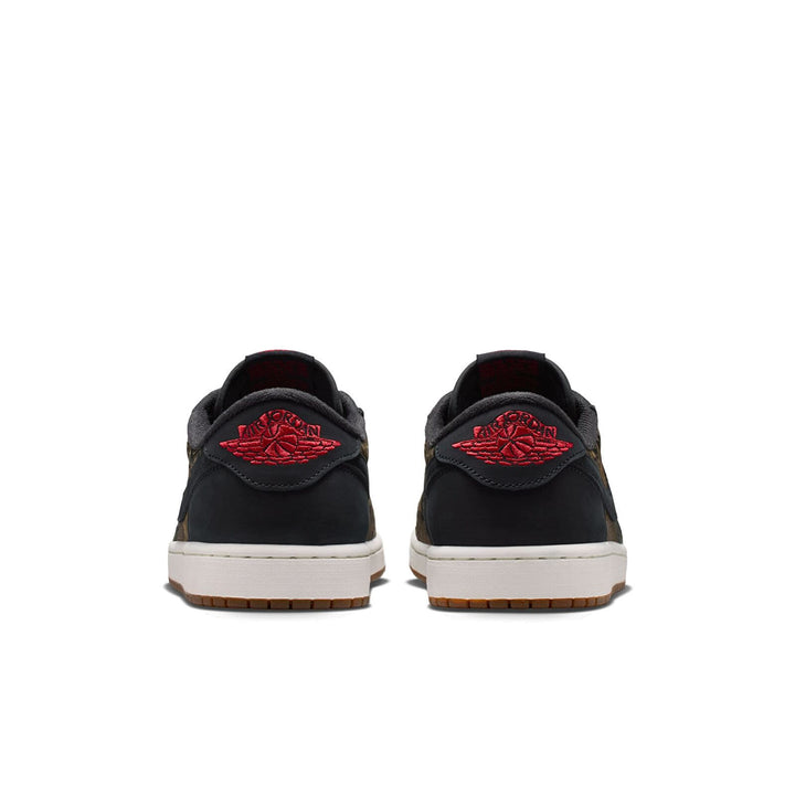 AIR JORDAN 1 LOW OG "LASER" BLACK/ VARSITY RED/ SUMMIT WHITE